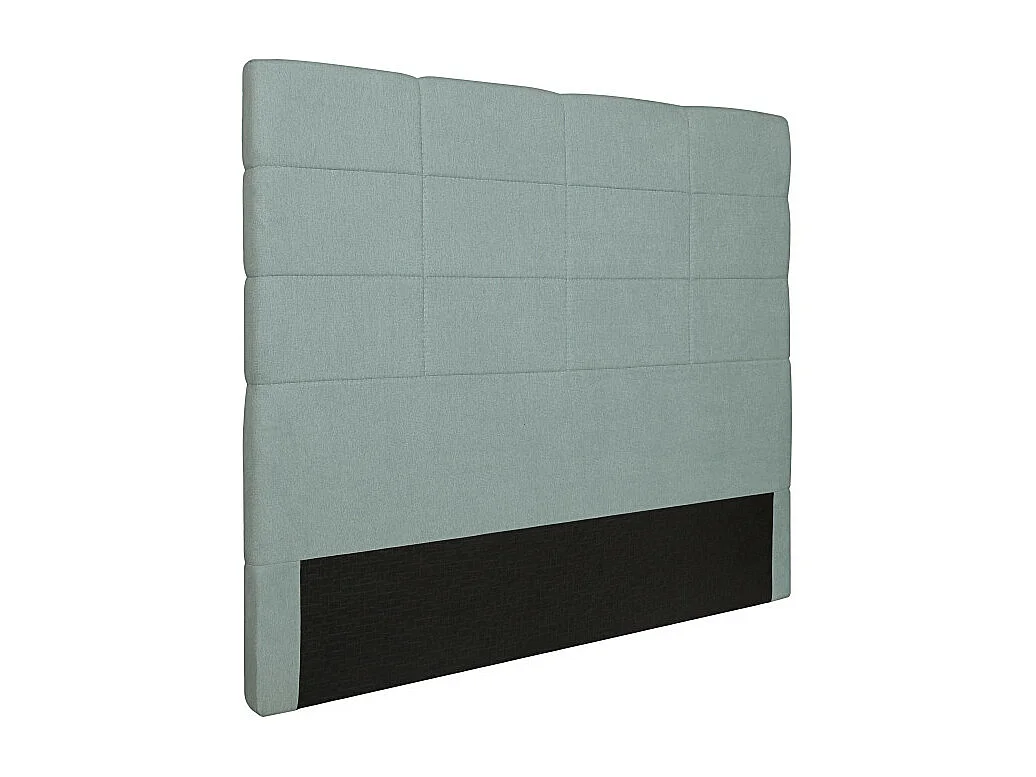 Tête de lit en tissu WILLY - Bleu clair, Largeur - 140 cm