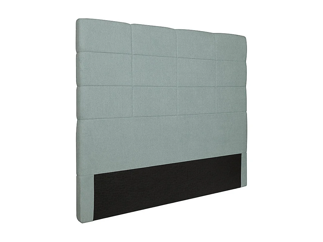 Tête de lit en tissu WILLY - Bleu clair, Largeur - 140 cm