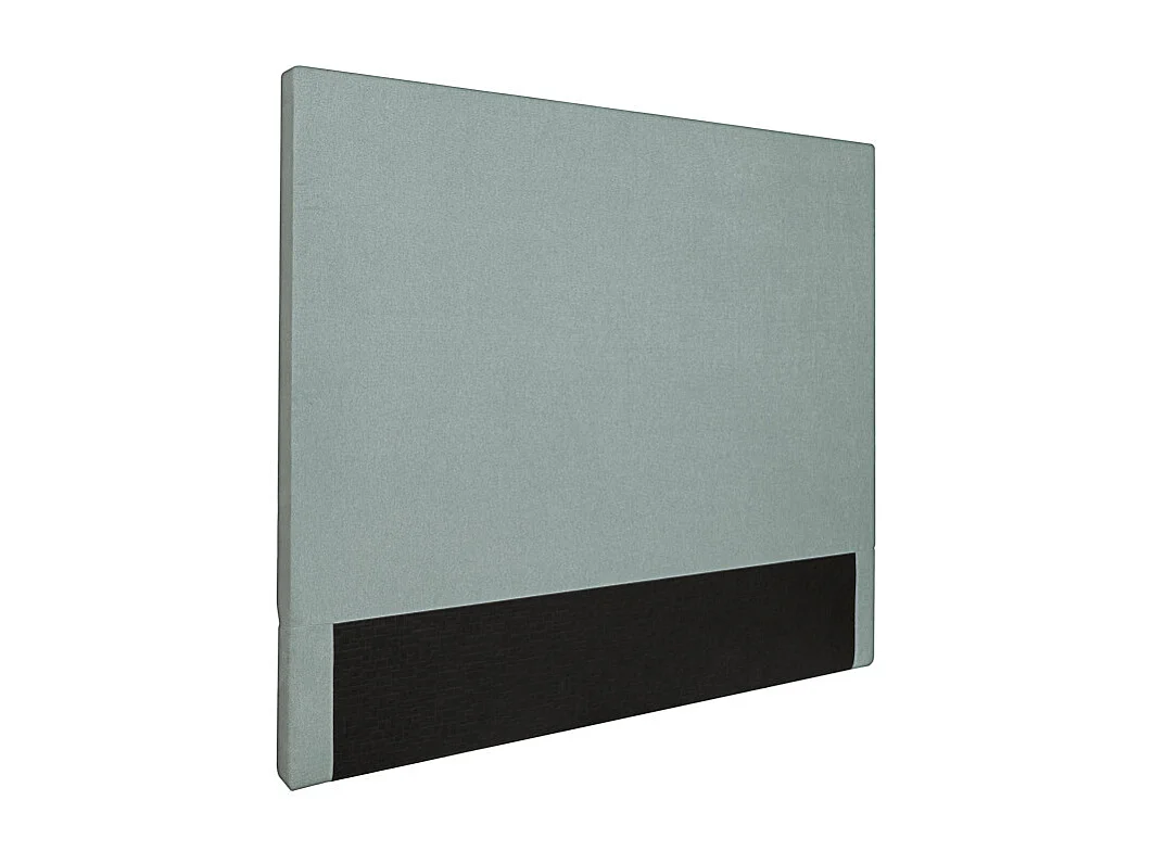 Tête de lit lisse en tissu NUMA - Bleu clair, Largeur - 140 cm