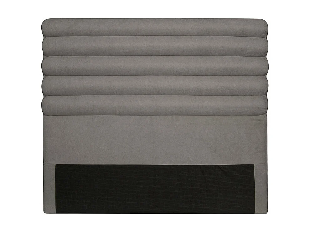 Tête de lit en tissu LUCA - Gris, Largeur - 140 cm