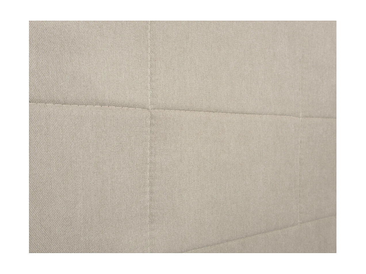 Tête de lit en tissu WILLY - Beige, Largeur - 140 cm
