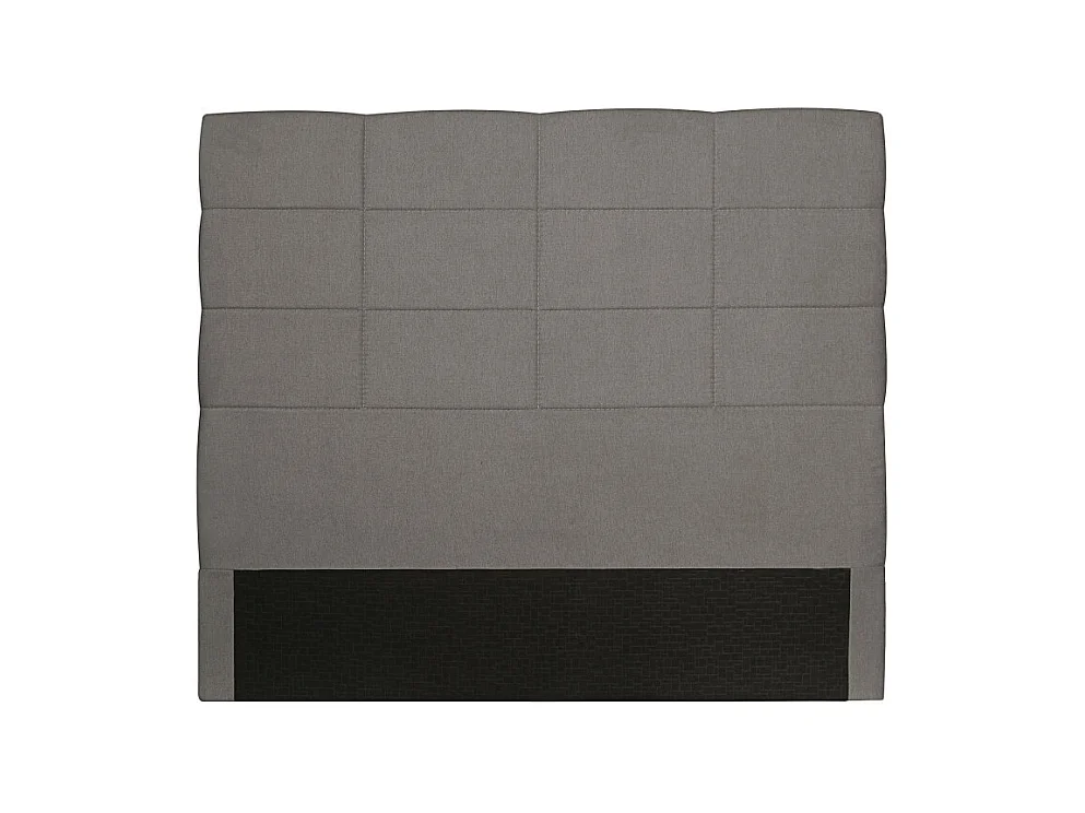 Tête de lit en tissu WILLY - Gris, Largeur - 160 cm
