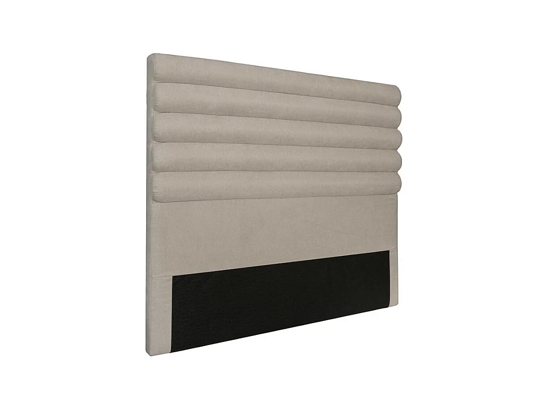 Tête de lit en tissu LUCA - Beige, Largeur - 160 cm
