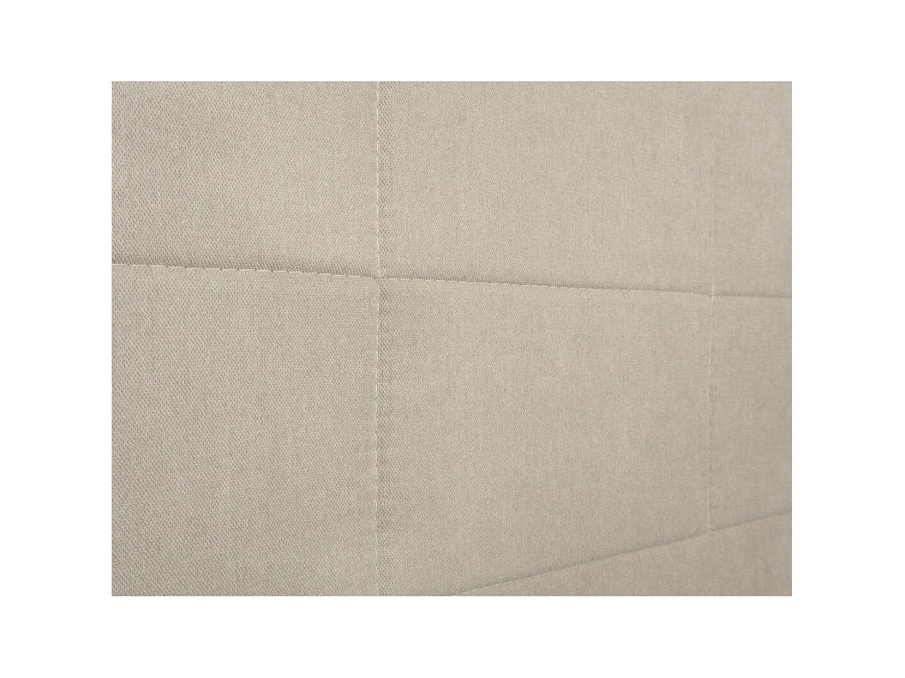 Tête de lit en tissu WILLY - Beige, Largeur - 160 cm