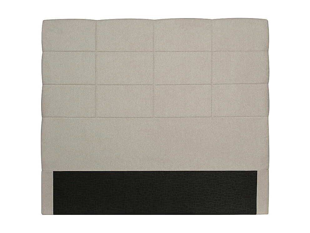 Tête de lit en tissu WILLY - Beige, Largeur - 160 cm