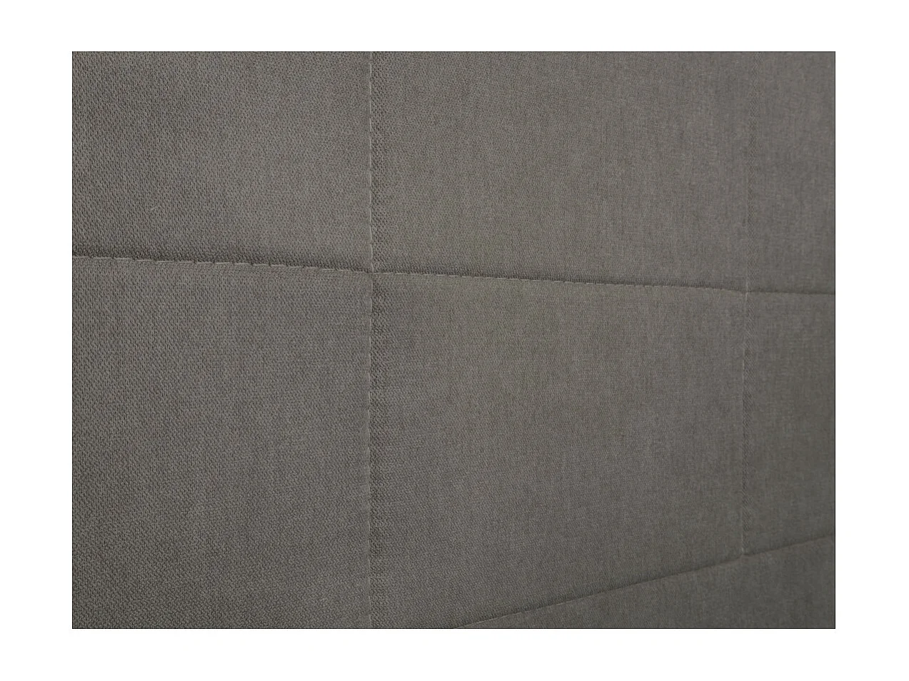 Tête de lit en tissu WILLY - Gris, Largeur - 140 cm