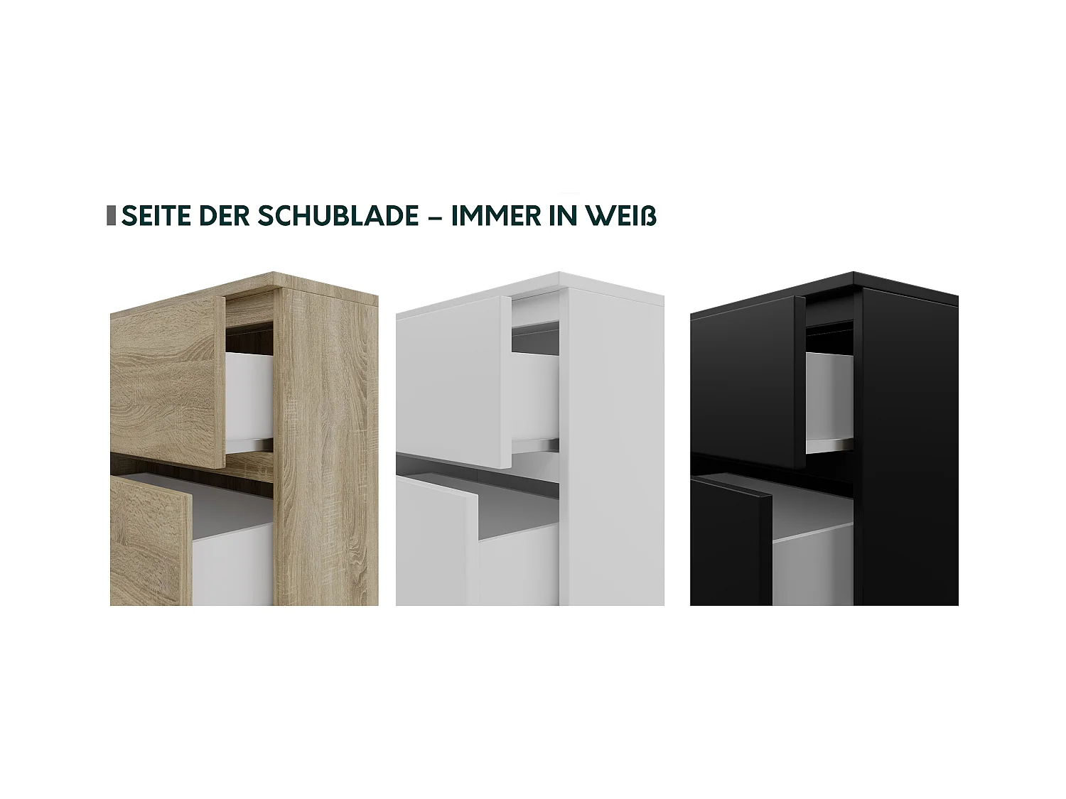 Mesa de cabeceira Comfivo 158, Número de gavetas: 2, 4x4x3cm