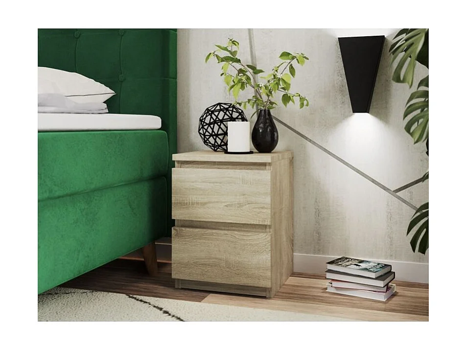 Mesa de cabeceira Comfivo 158, Número de gavetas: 2, 4x4x3cm