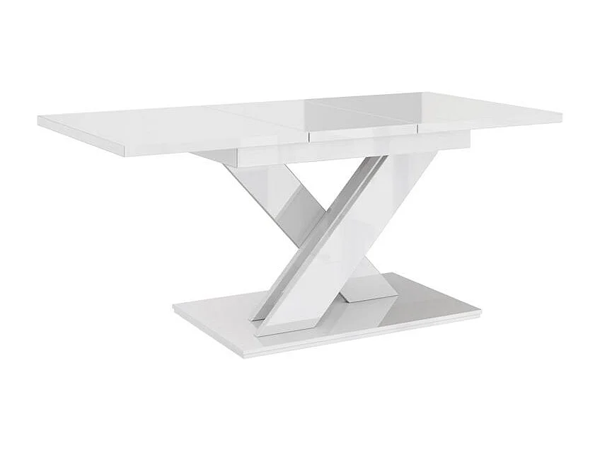 Table à manger ROSIE extensible 140-180cm - Blanc