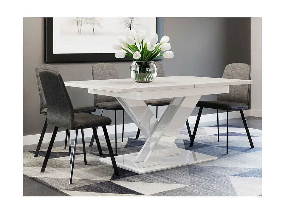 Mesa Goodyear 103, Extensível, Placa de aglomerado laminado, 8x8x14cm