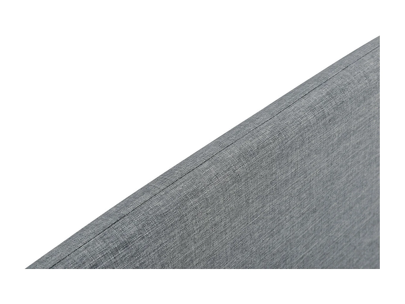 Cadre de lit MOBY avec sommier à lattes en tissu - Gris anthracite, Largeur - 160 cm