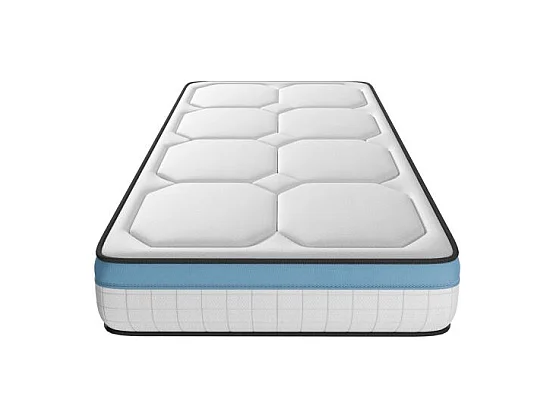 Matelas GEL FRESH mousse à mémoire de forme + mousse frozen gel - épaisseur 27cm - 90x190cm