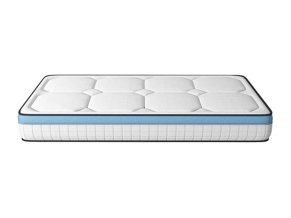 Matelas GEL FRESH mousse à mémoire de forme + mousse frozen gel - épaisseur 27cm - 90x190cm