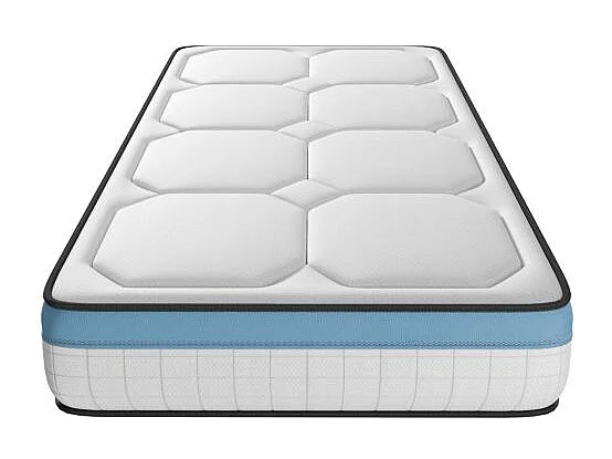 Matelas GEL FRESH mousse à mémoire de forme + mousse frozen gel - épaisseur 27cm - 90x190cm