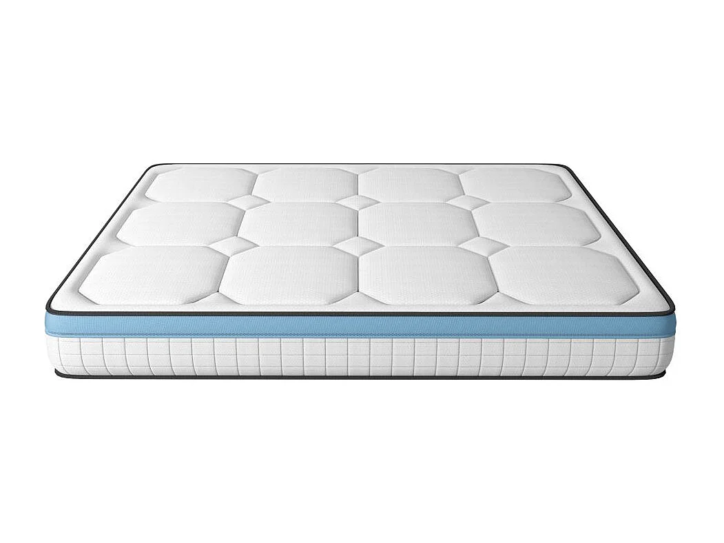 Matelas GEL FRESH mousse à mémoire de forme + mousse frozen gel - épaisseur 27cm - 140x190cm