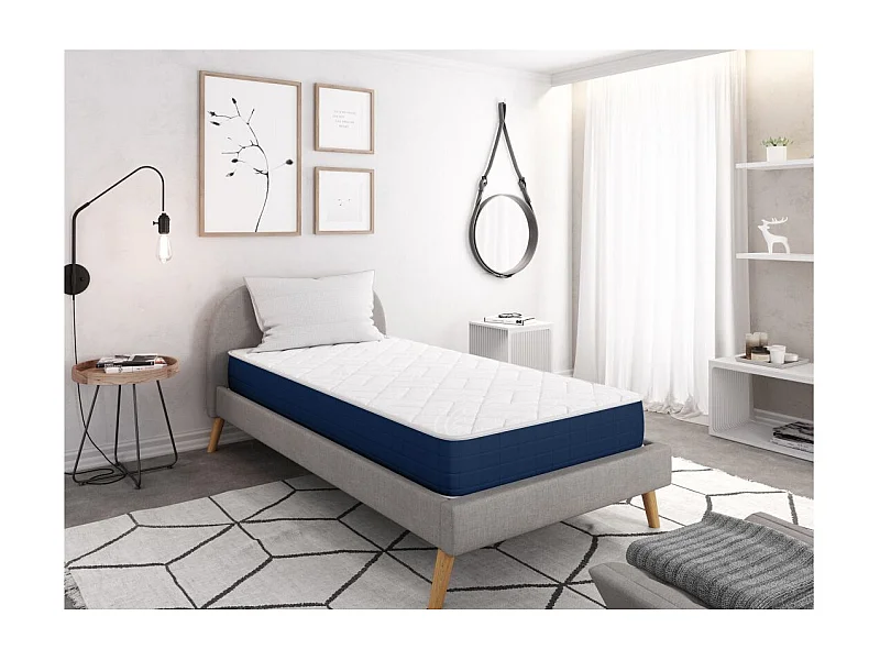 Matelas ZEFIR en mousse à mémoire de forme MemoryTex - 22 cm d'épaisseur - 90x190cm