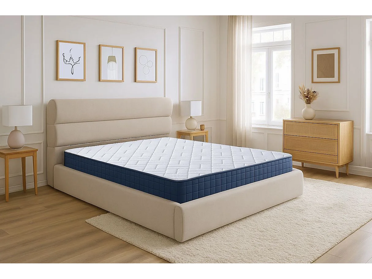 Matelas ZEFIR en mousse à mémoire de forme MemoryTex - 22 cm d'épaisseur - 160x200cm