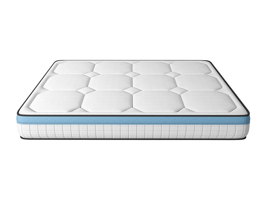 Matelas GEL FRESH mousse à mémoire de forme + mousse frozen gel - épaisseur 27cm - 160x200cm