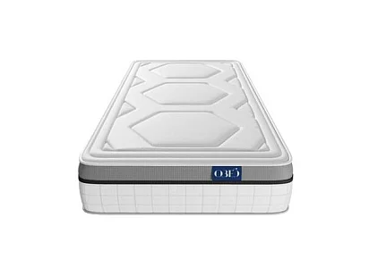 Matelas SPRING mousse à mémoire de forme + Ressorts ensachés - épaisseur 30cm - 90x190cm