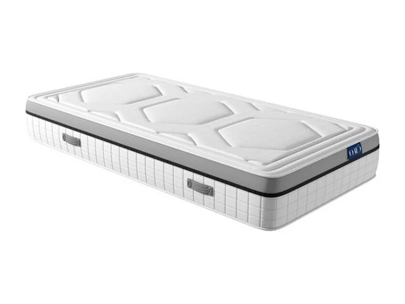Matelas SPRING mousse à mémoire de forme + Ressorts ensachés - épaisseur 30cm - 90x190cm