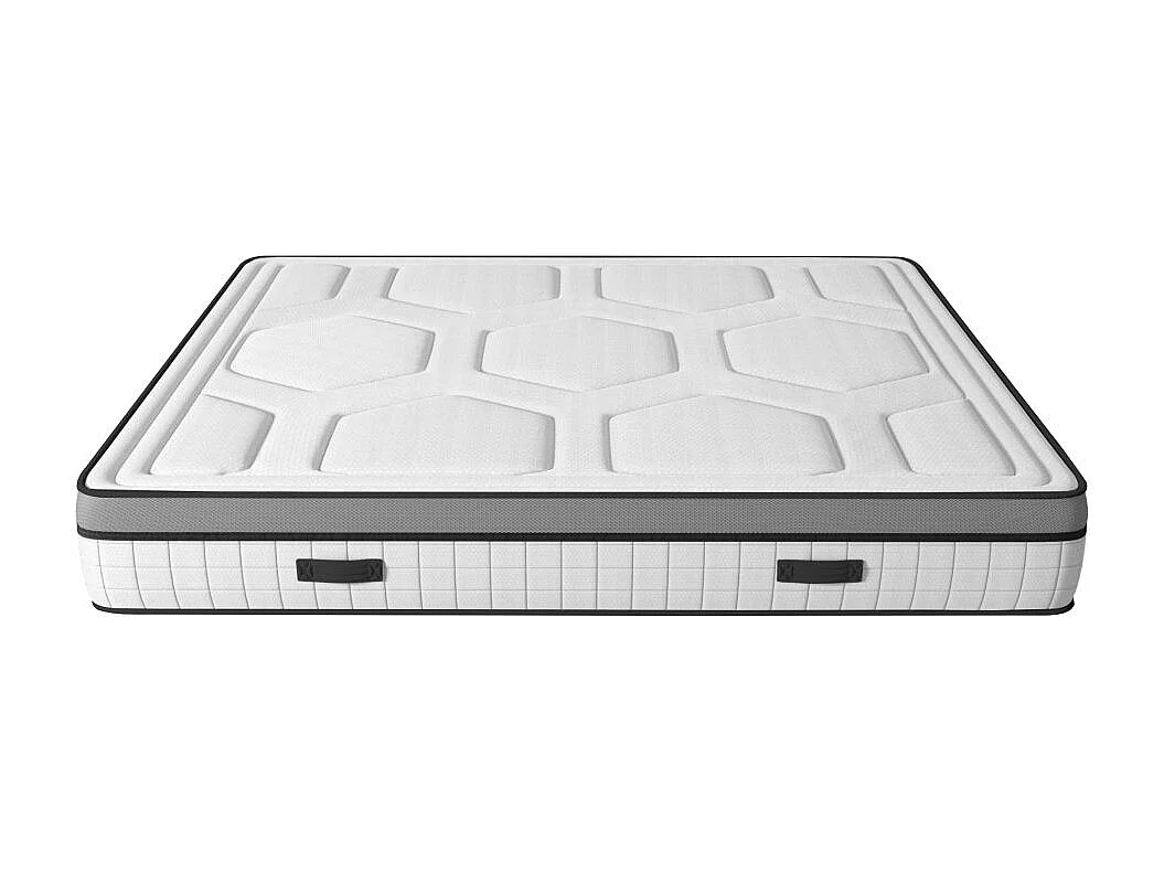 Matelas SPRING mousse à mémoire de forme + Ressorts ensachés - épaisseur 30cm - 160x200cm