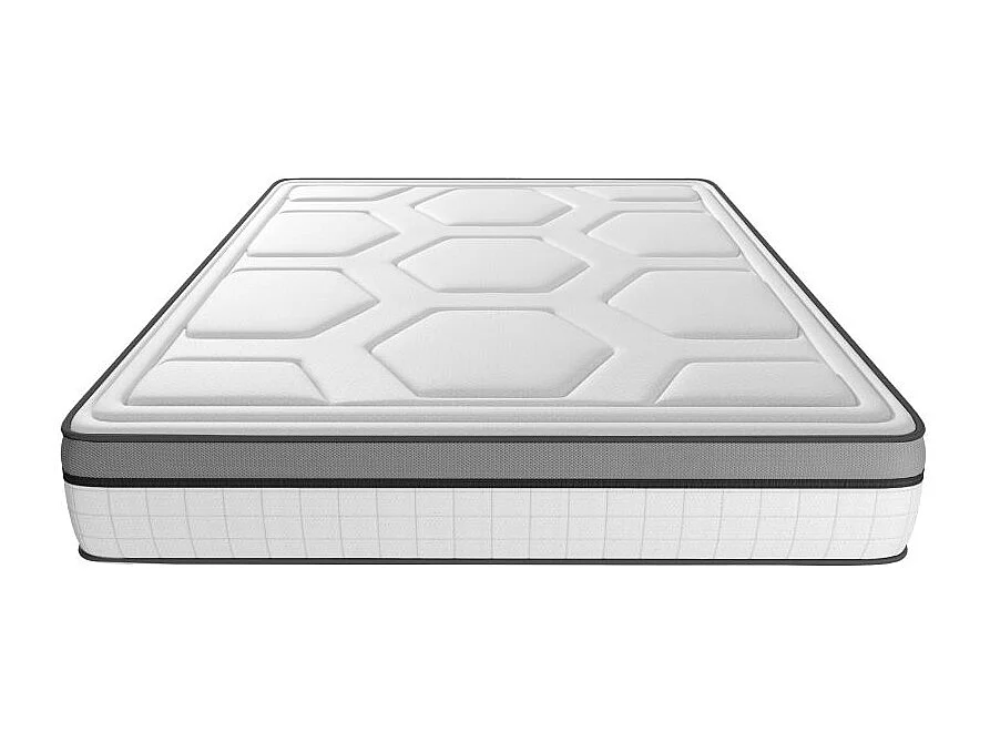 Matelas SPRING mousse à mémoire de forme + Ressorts ensachés - épaisseur 30cm - 160x200cm