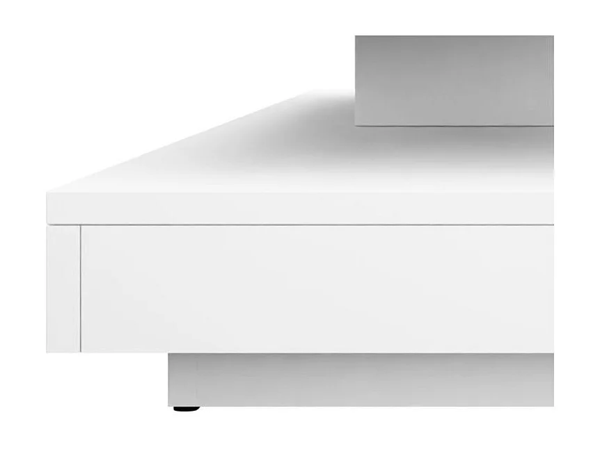 Table basse ALAÏA rotative 70x70cm - Blanc