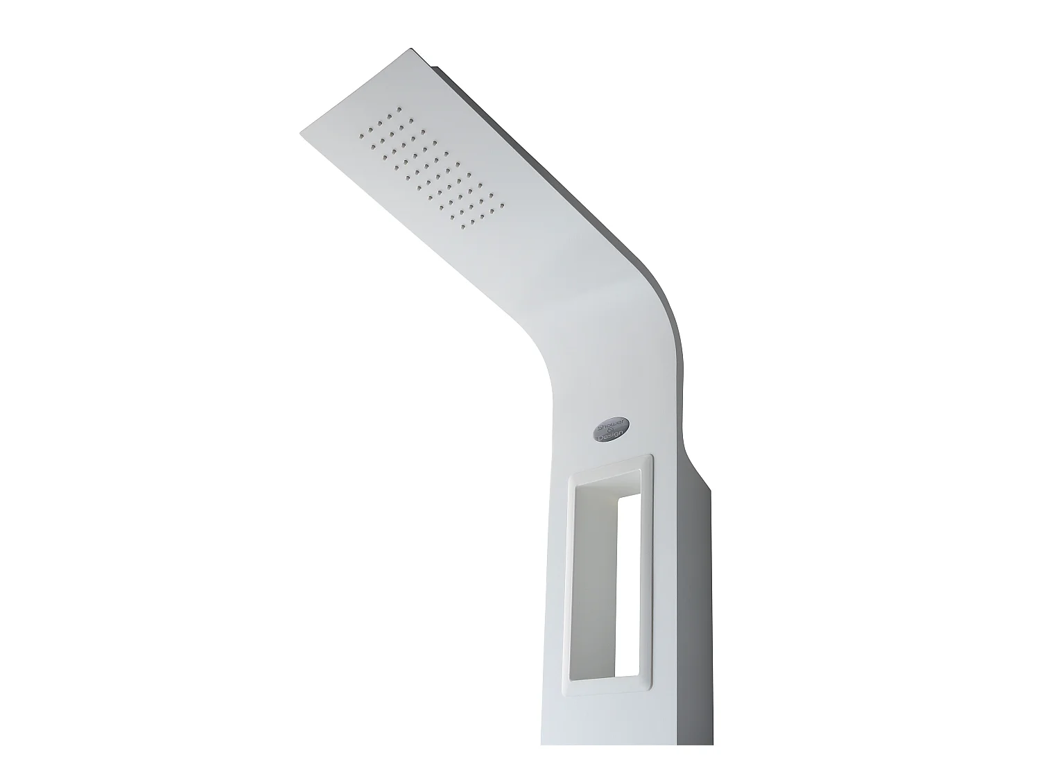 Coluna de duche hidromassagem termostática AMANDA - com arrumação - 22*145 cm