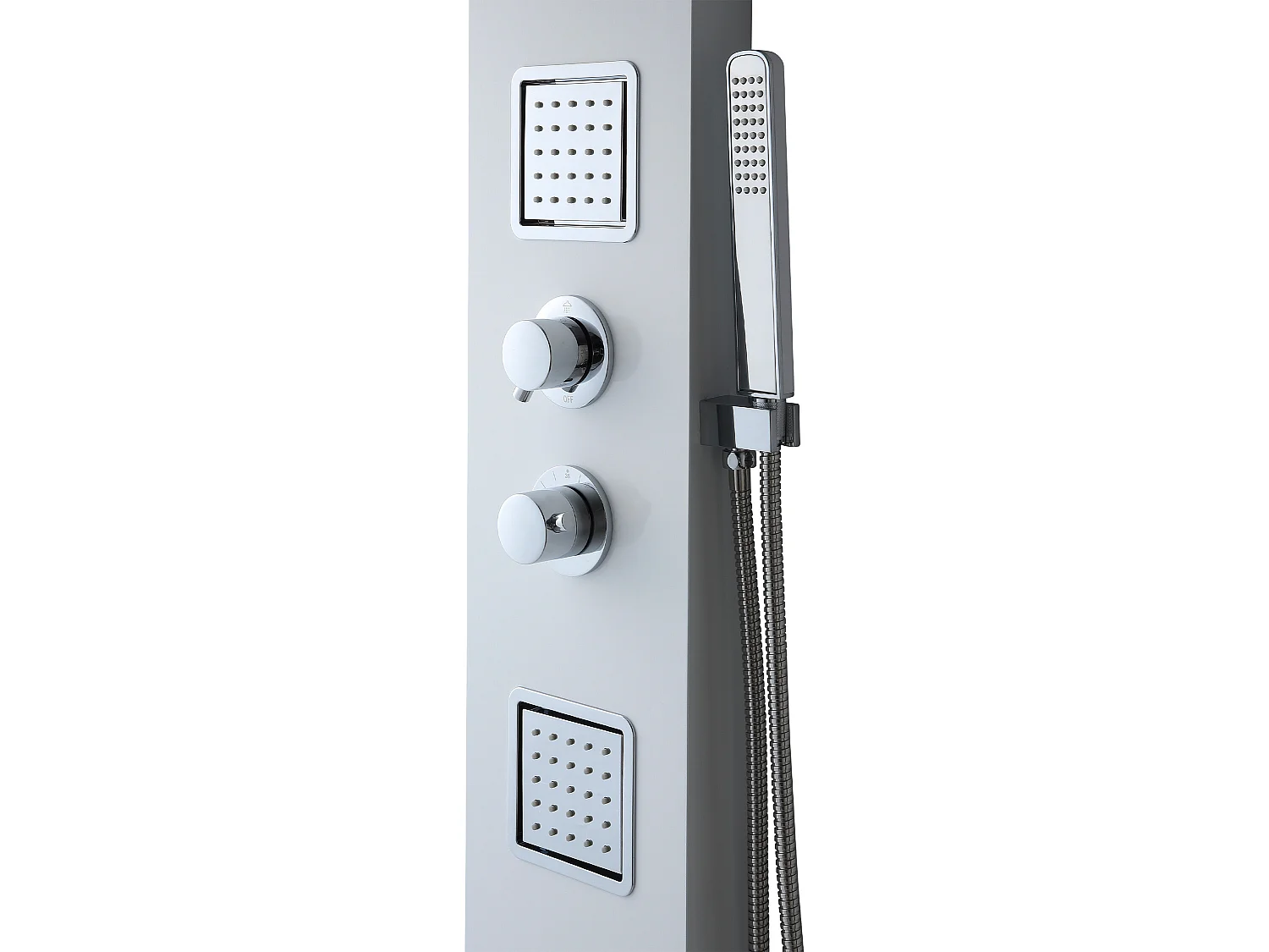 Massage Duschpaneel Duschsäule - 22 x 145 cm - AMANDA