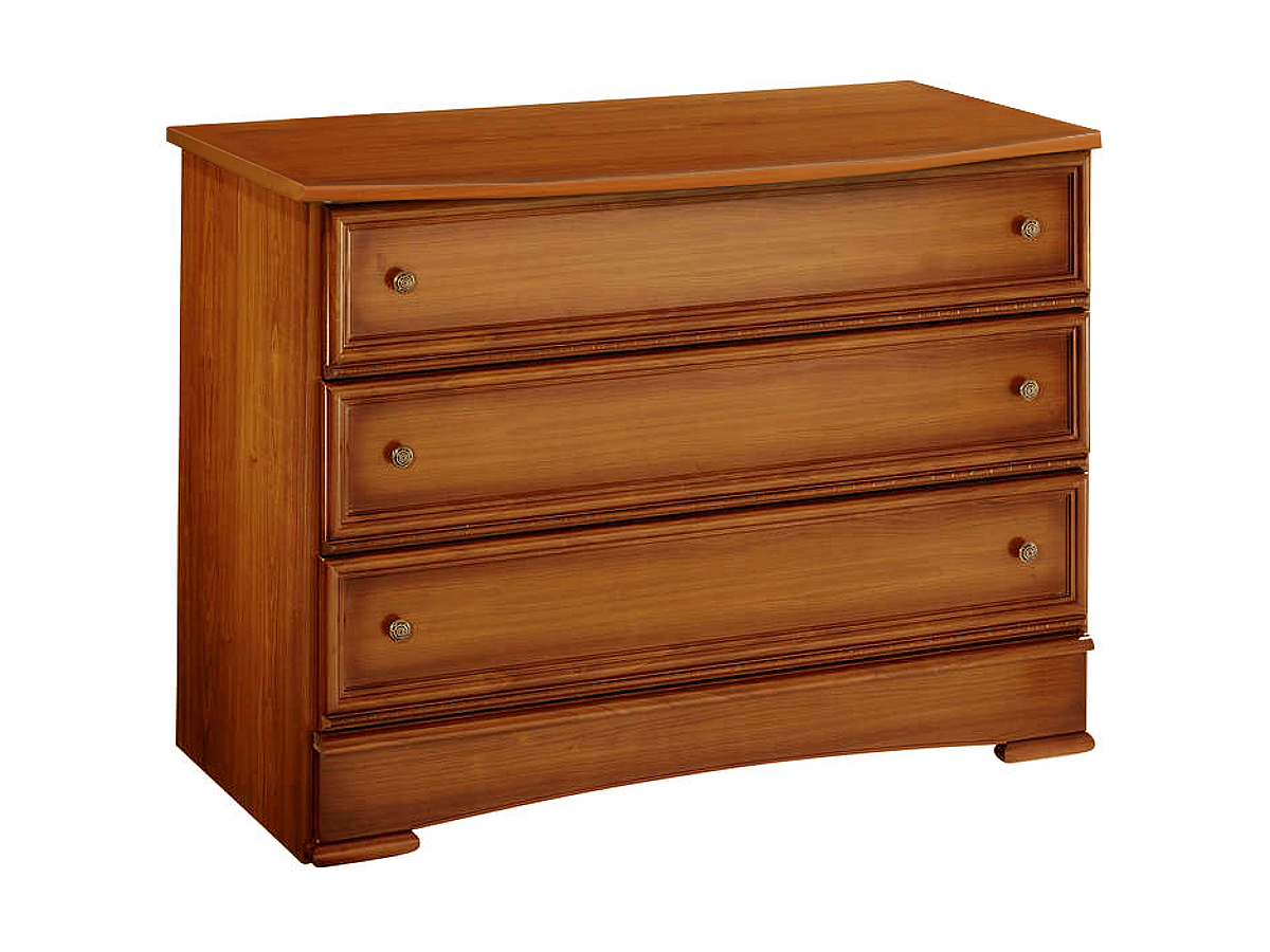 Kommode Holz Laurel - 3 Schubladen