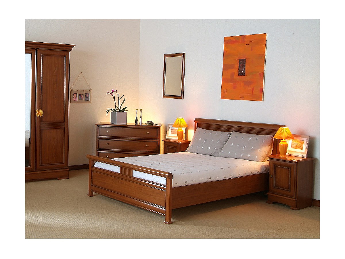 Kommode Holz Laurel - 3 Schubladen