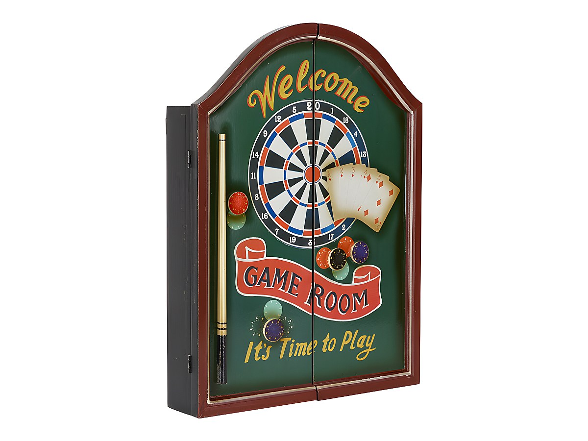 Dartboardschrank Darts Kabinett GAME ROOM günstig kaufen