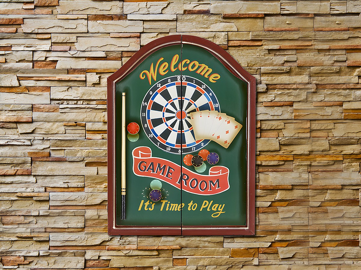 Dartboardschrank Darts Kabinett GAME ROOM günstig kaufen
