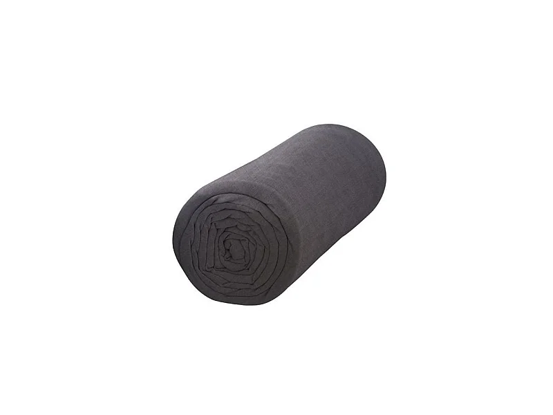 Lenzuolo con Angoli 140X190 Jersey Unito Grigio Cannone