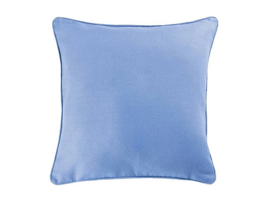 Coussin Déco "Panama" 60x60cm Bleu Azur