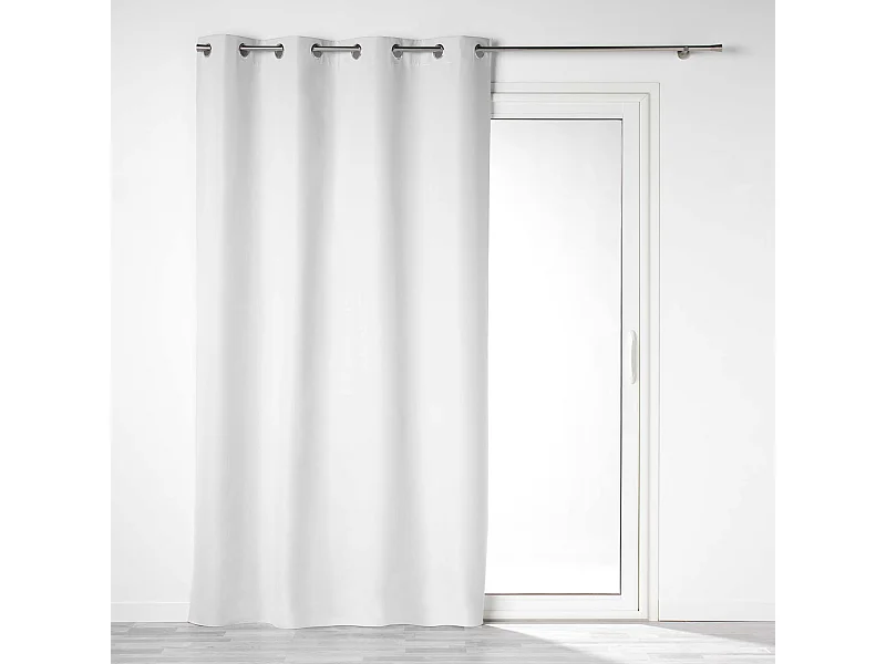 Cortina de microfibra 100% opaca 140 x 260 cm