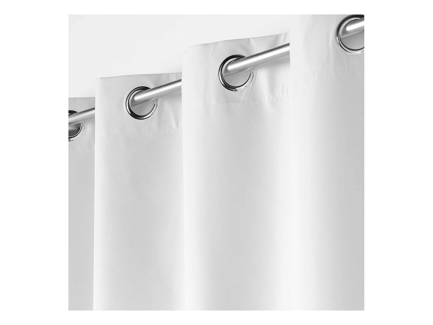 100% verdunkelnder Vorhang aus Mikrofaser 140 x 260 cm