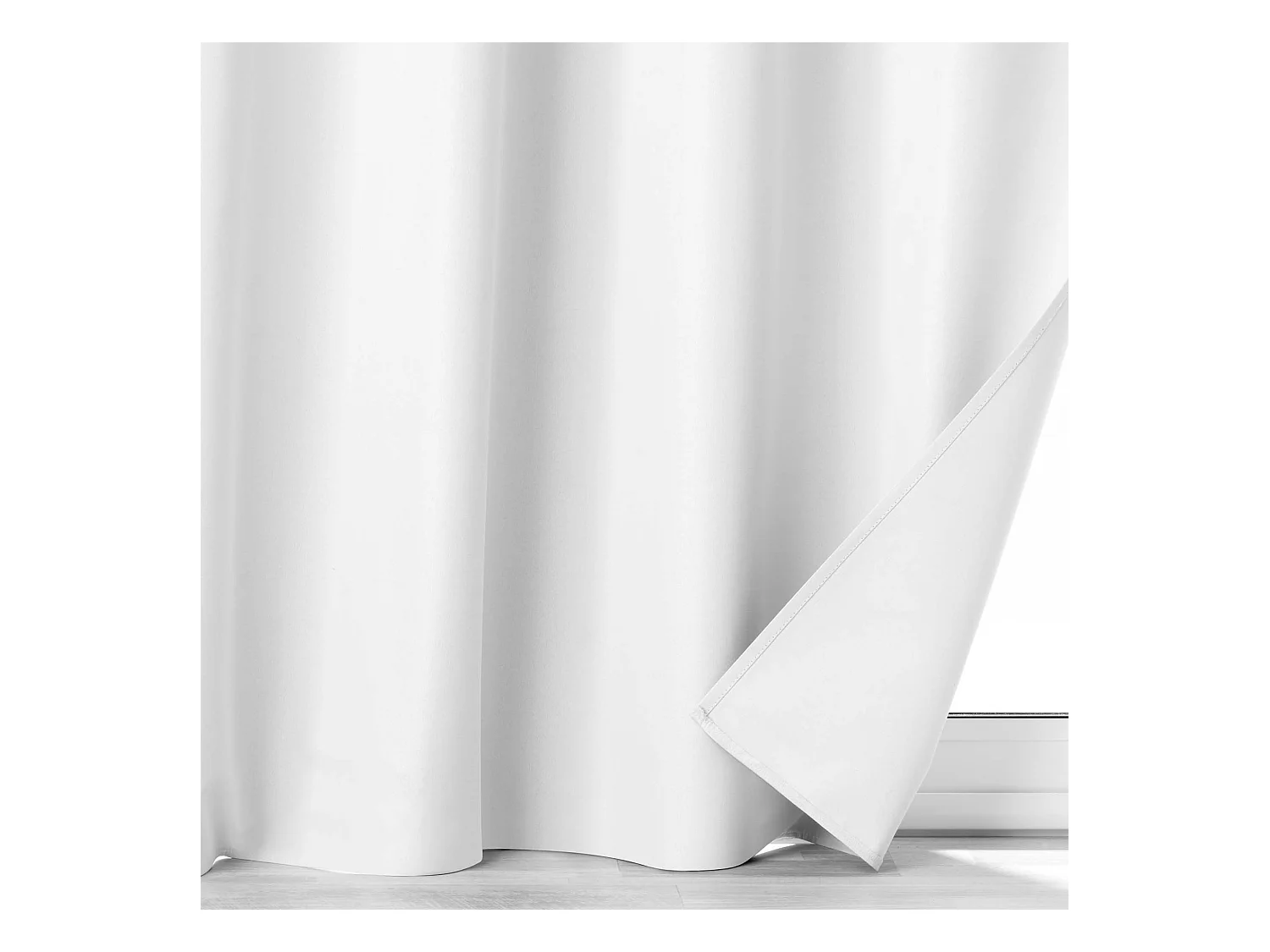 100% verdunkelnder Vorhang aus Mikrofaser 140 x 260 cm