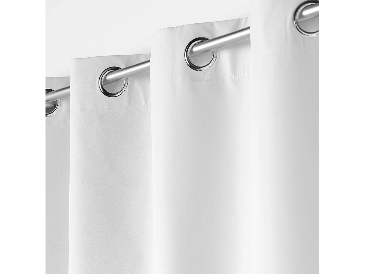 Rideau Occultant "Obscure" 140x260cm Blanc