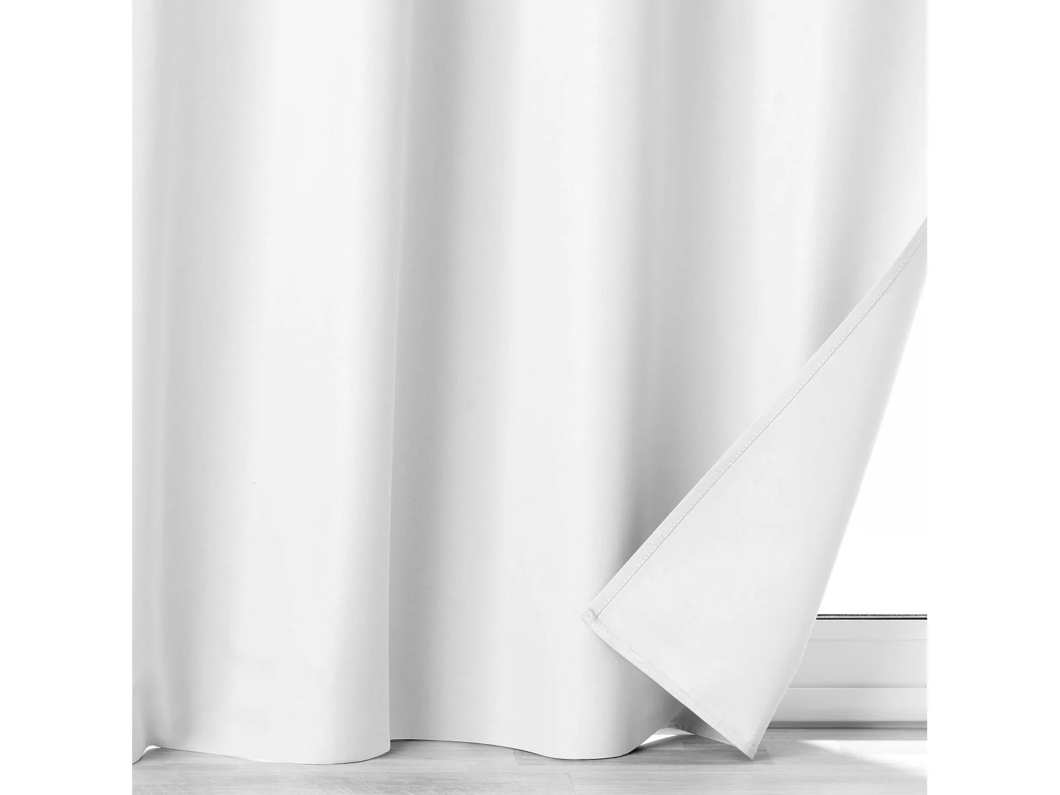 Rideau Occultant "Obscure" 140x260cm Blanc