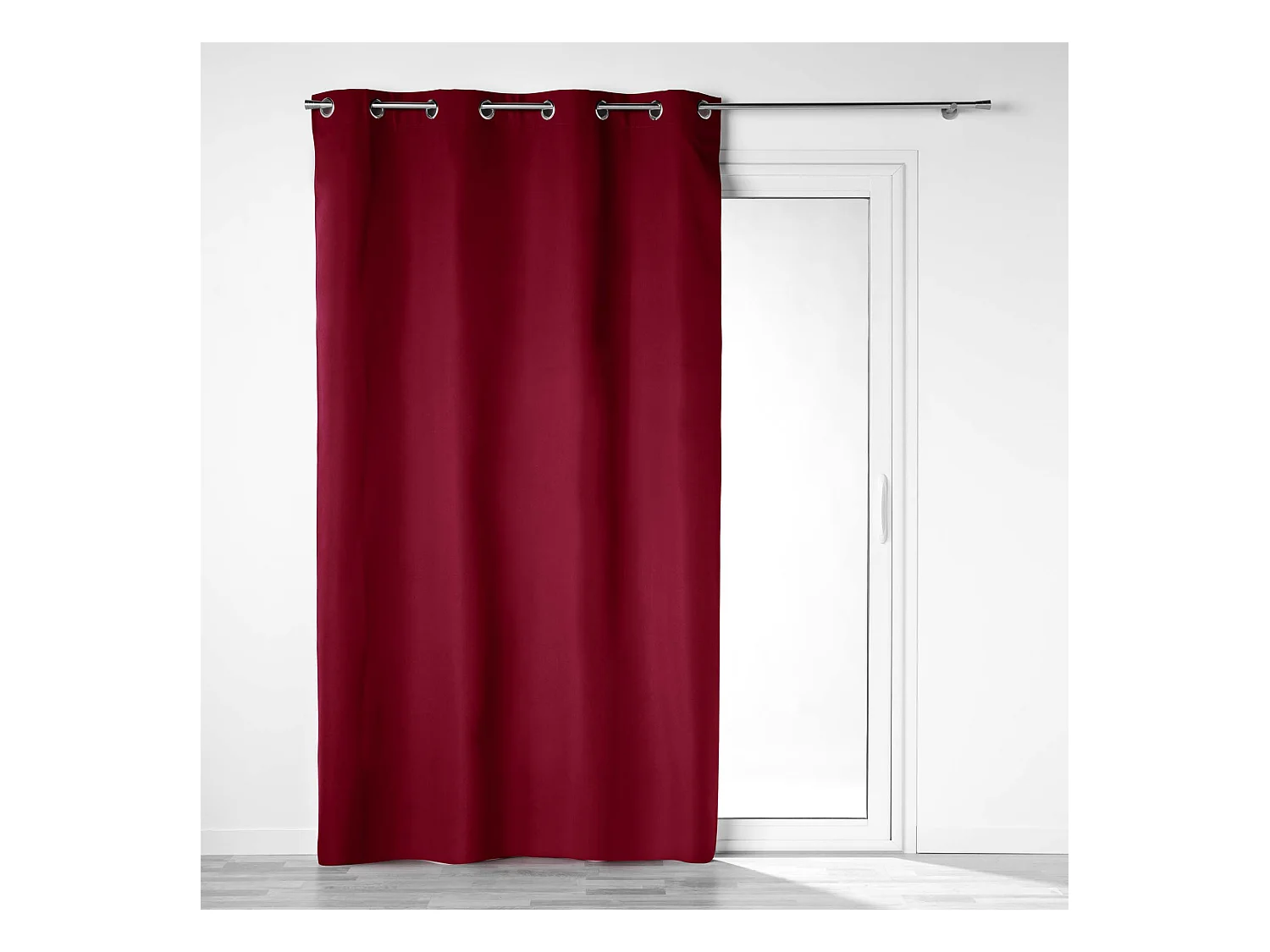 Rideau Occultant "Obscure" 140x260cm Bordeaux