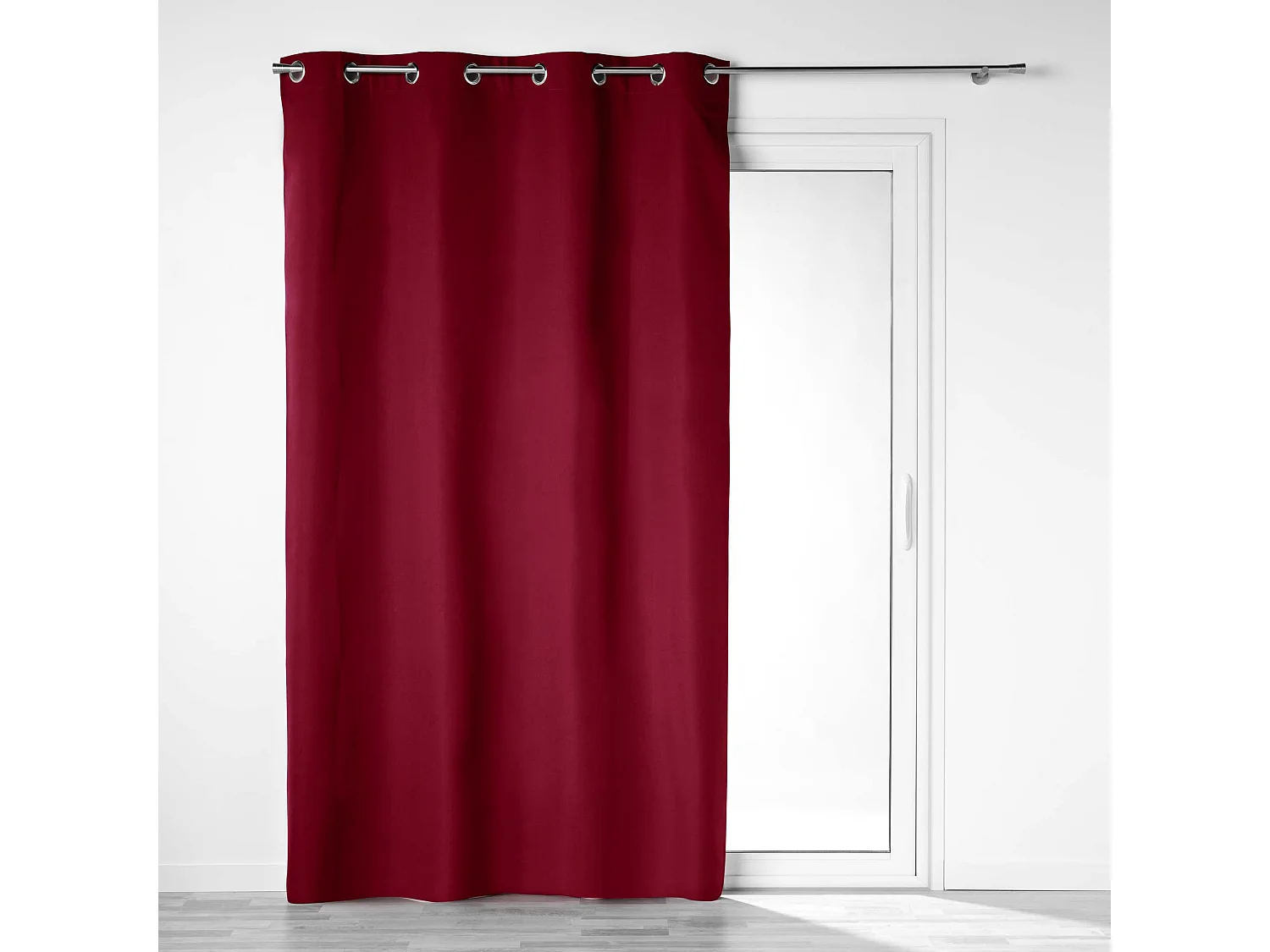 Rideau Occultant "Obscure" 140x260cm Bordeaux