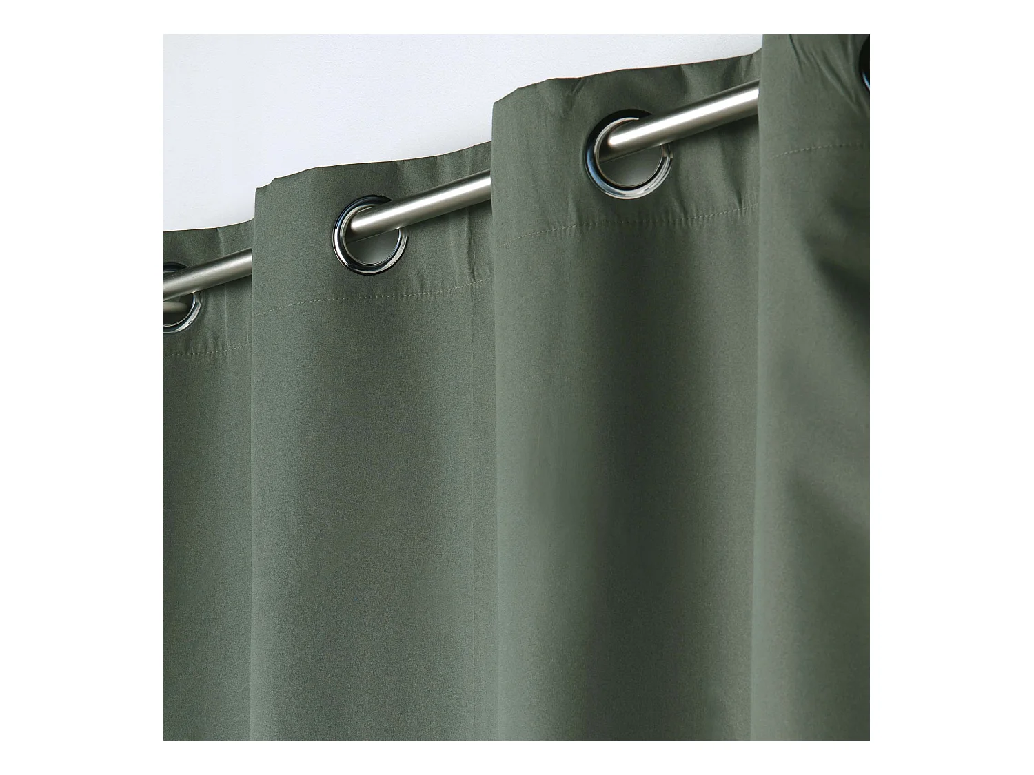 Rideau Occultant "Obscure" 140x260cm Kaki