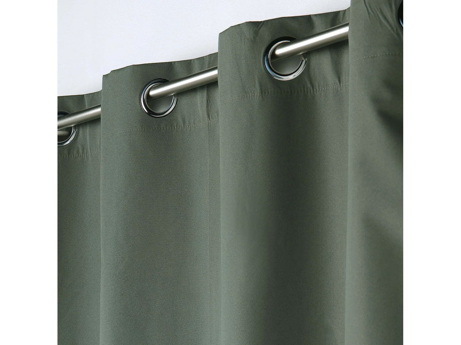 Rideau Occultant "Obscure" 140x260cm Kaki