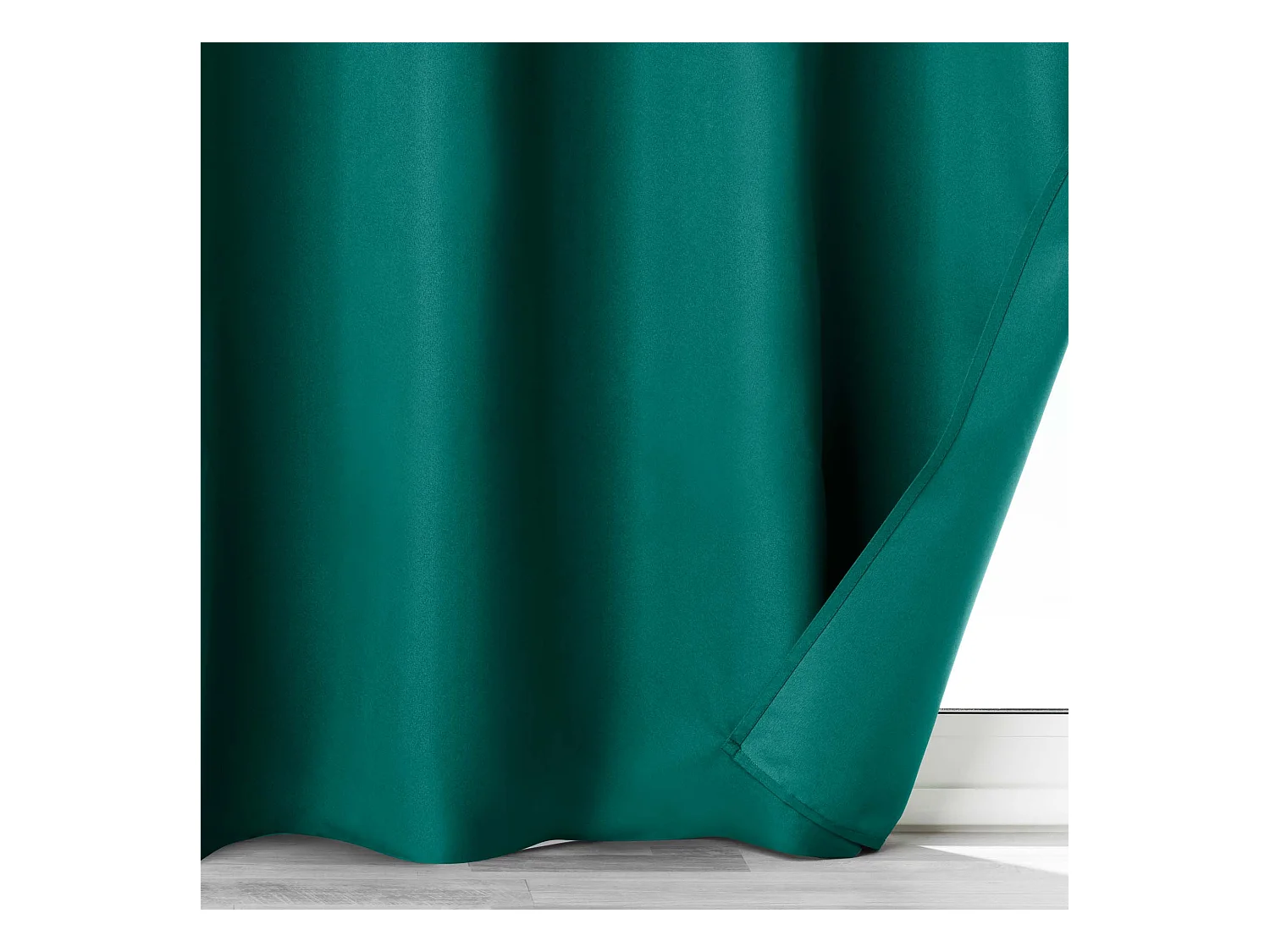Rideau Occultant "Obscure" 140x260cm Émeraude
