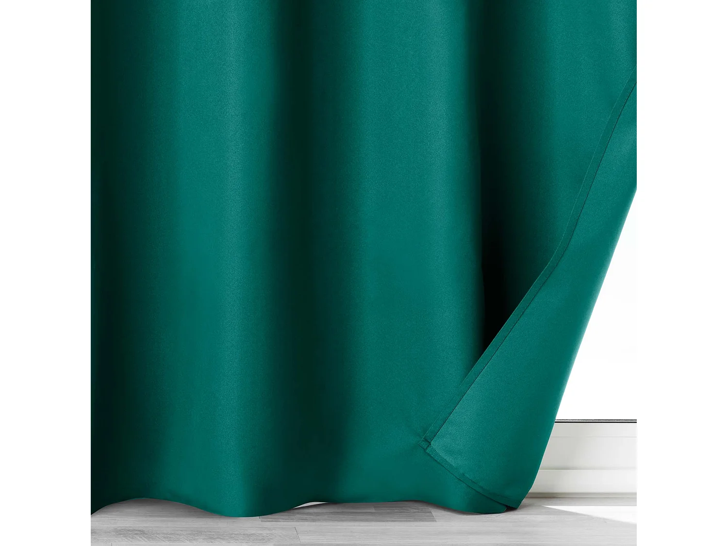 Rideau Occultant "Obscure" 140x260cm Émeraude