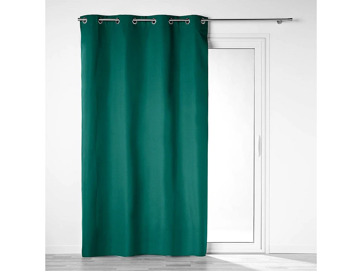 Rideau Occultant "Obscure" 140x260cm Émeraude