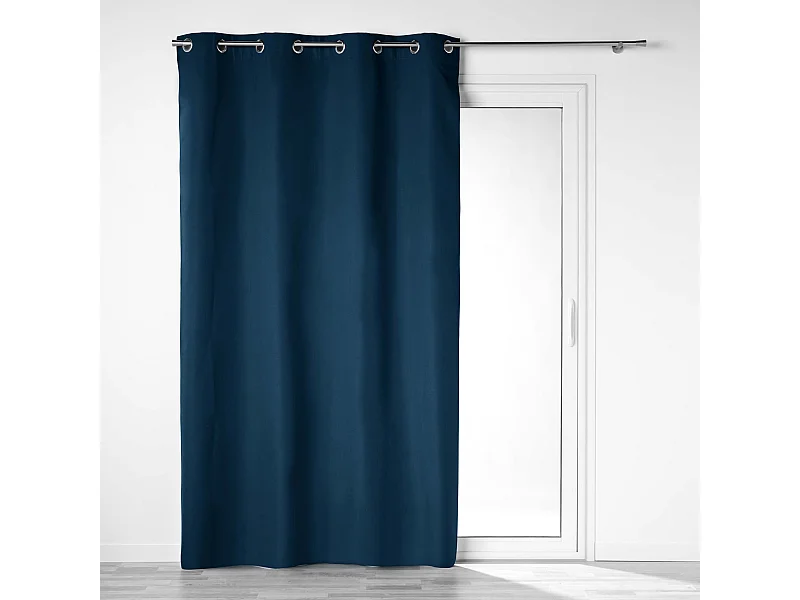Rideau Occultant "Obscure" 140x260cm Bleu Marine