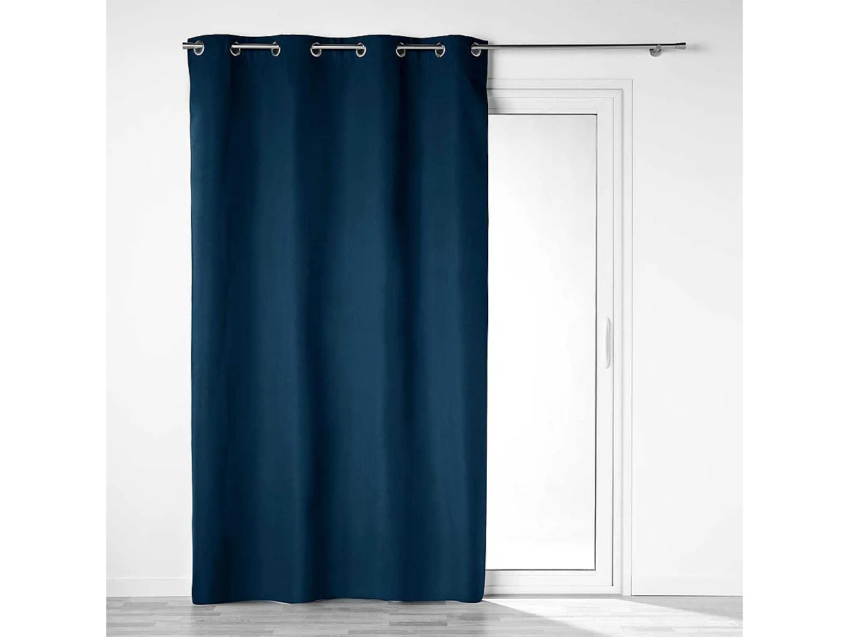 Rideau Occultant "Obscure" 140x260cm Bleu Marine