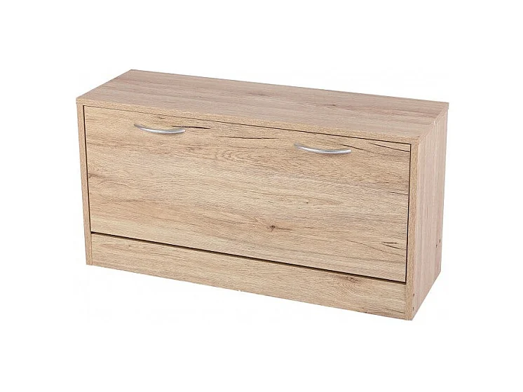 Hconfortxl-MEUBLE À CHAUSSURES BOIS 1 PLACARD - 80X27X42CM